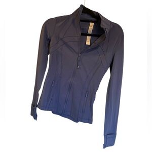 NWT Lululemon define jacket nulu BRILLIANT BLUE Size 4